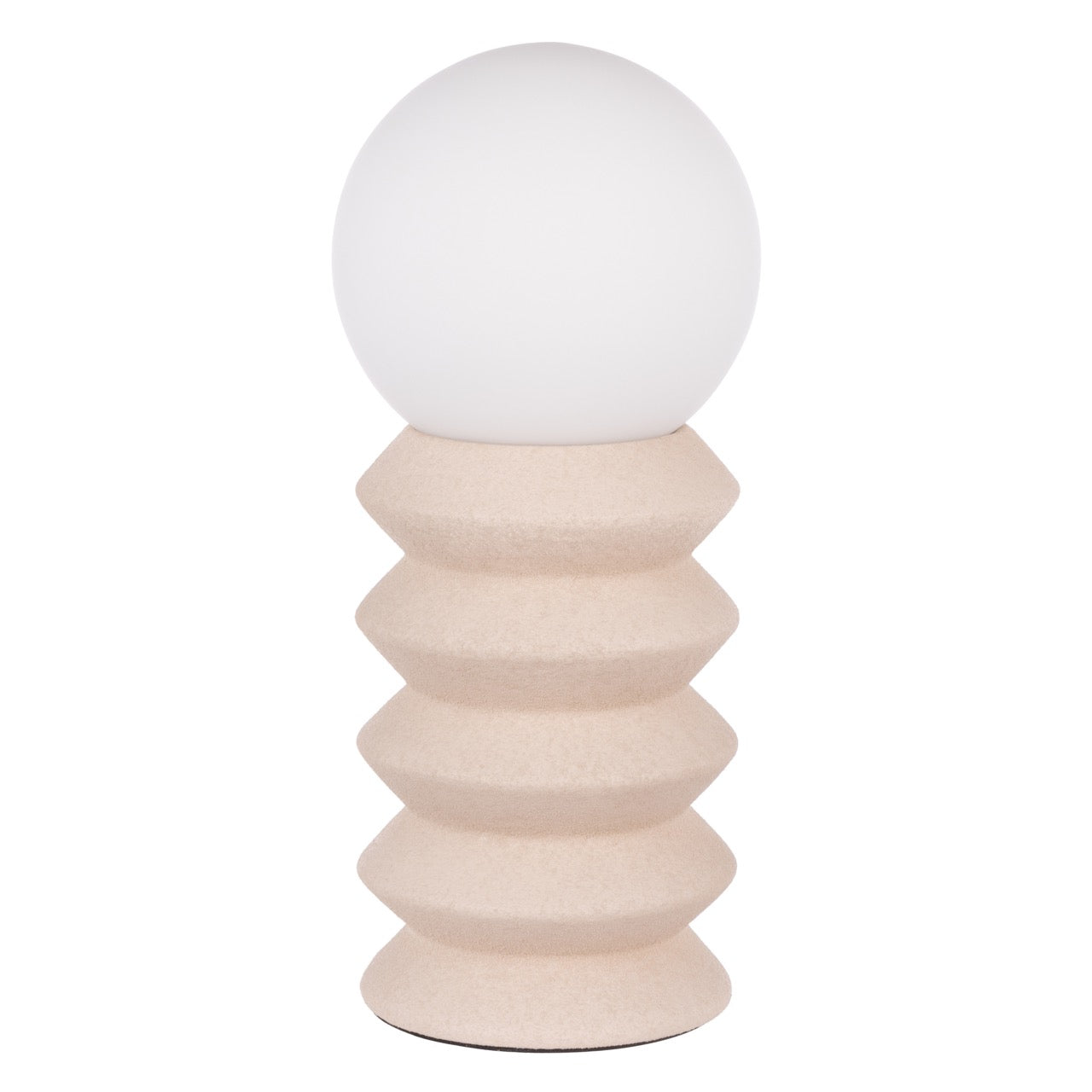 Amalfi Griffin Ceramic Table Lamp White & Oat