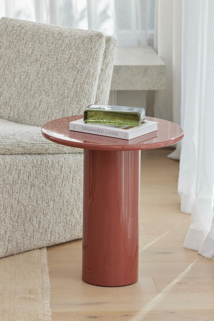 Amalfi Wade Side Table Rust