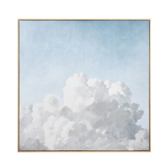 Cumulus Hand Painted Wall Art Multi-Coloured