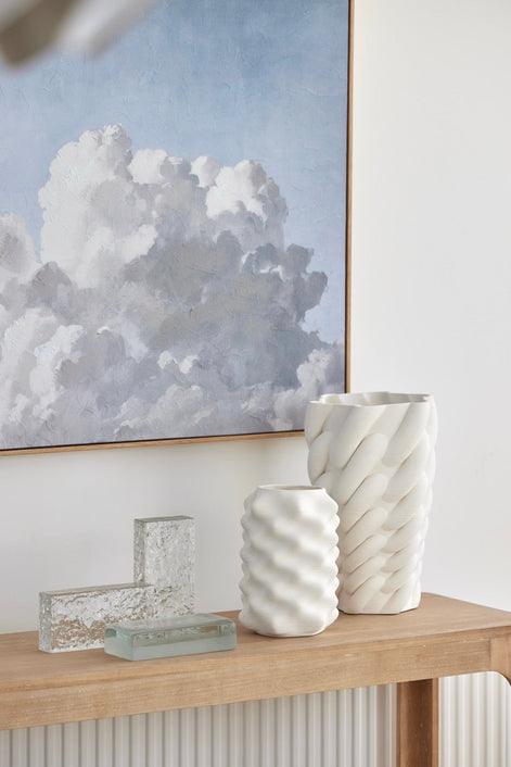 Cumulus Hand Painted Wall Art Multi-Coloured