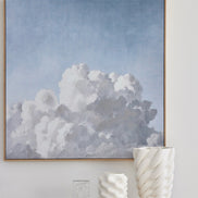 Cumulus Hand Painted Wall Art Multi-Coloured
