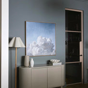 Cumulus Hand Painted Wall Art Multi-Coloured