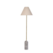 Azure Floor Lamp Grey & Natural