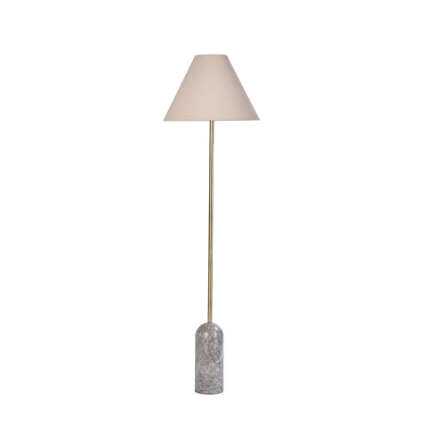 Azure Floor Lamp Grey & Natural