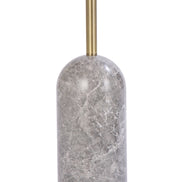Azure Floor Lamp Grey & Natural