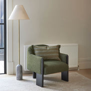 Azure Floor Lamp Grey & Natural