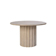 Amalfi Wyatt Dining Table White Wash