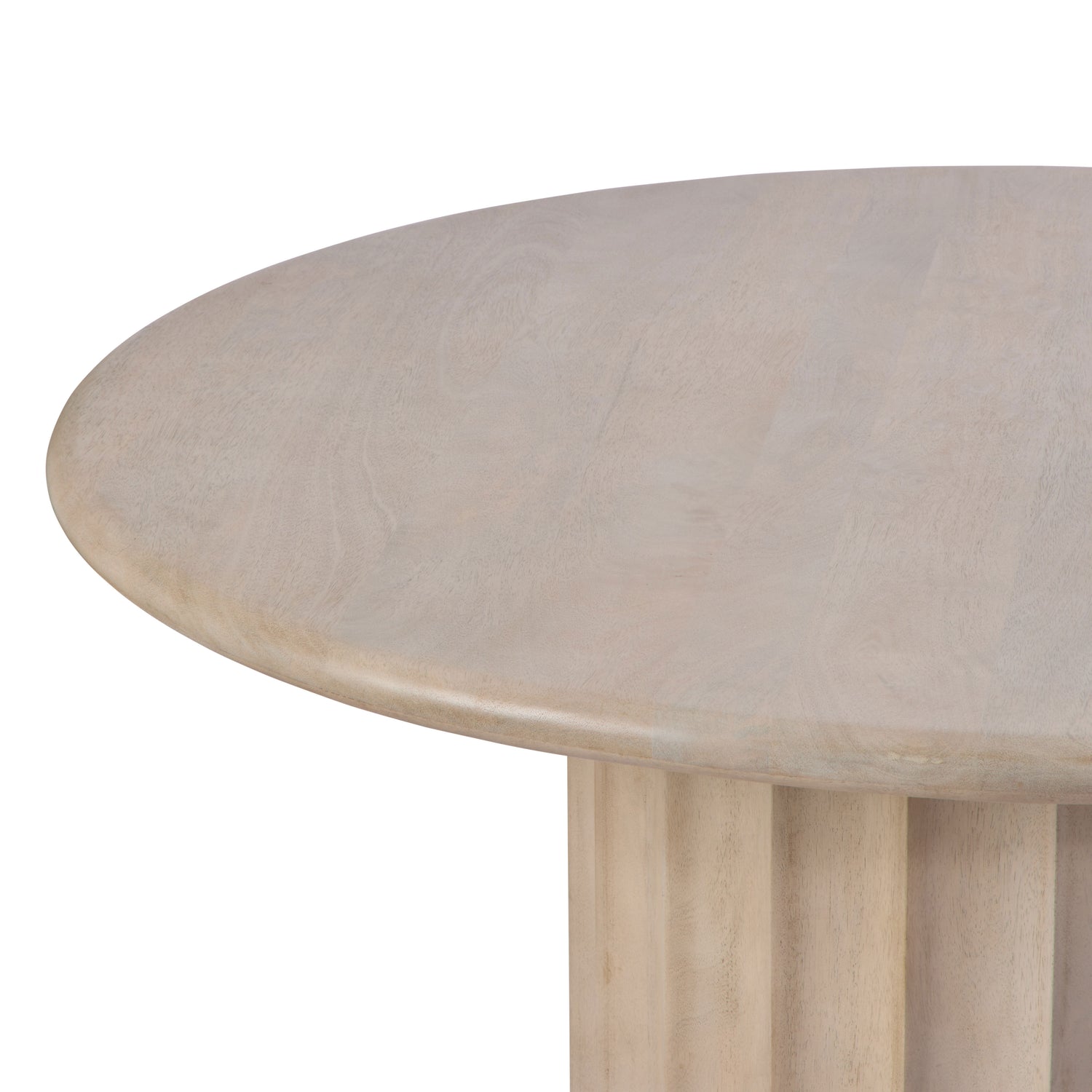 Amalfi Wyatt Dining Table White Wash