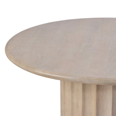 Amalfi Wyatt Dining Table White Wash