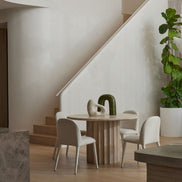 Amalfi Wyatt Dining Table White Wash