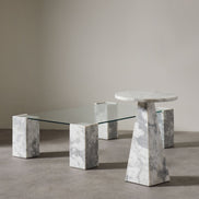 Grand Designs Lark Coffee Table Grey and Clear