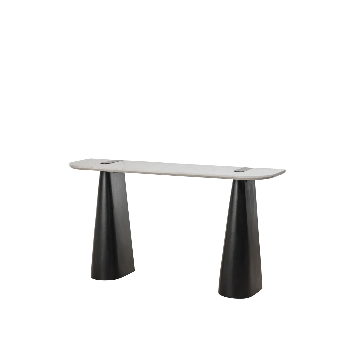 Grand Designs Dray Console Black and White
