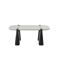 Grand Designs Dray Coffee Table Black and White