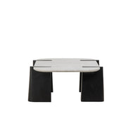 Grand Designs Dray Coffee Table Black and White