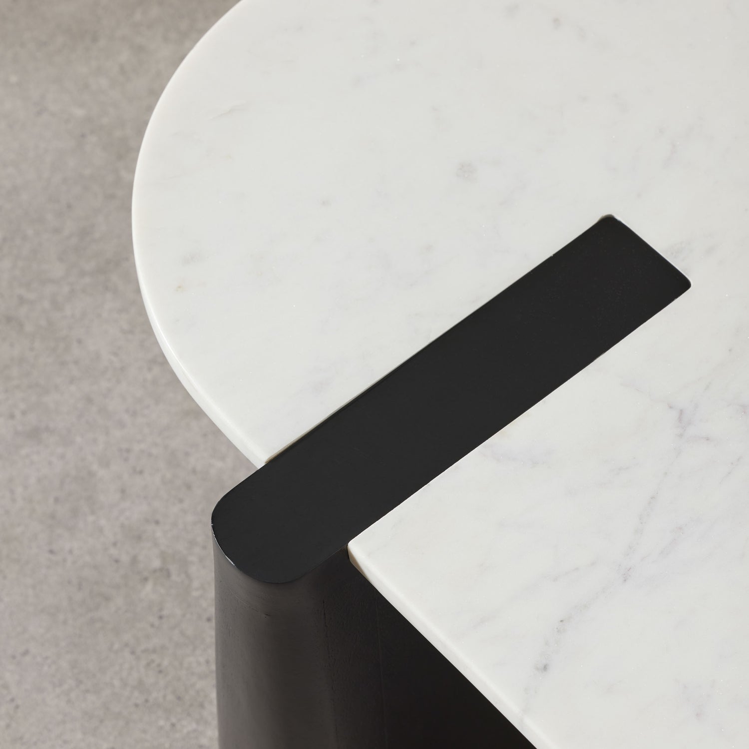 Grand Designs Dray Coffee Table Black and White