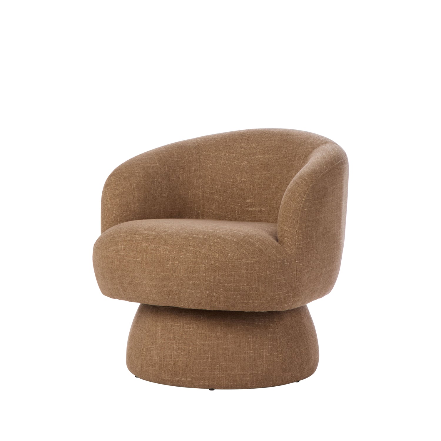 Rune Swivel Armchair Camel