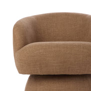 Rune Swivel Armchair Camel