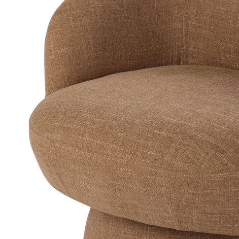 Rune Swivel Armchair Camel