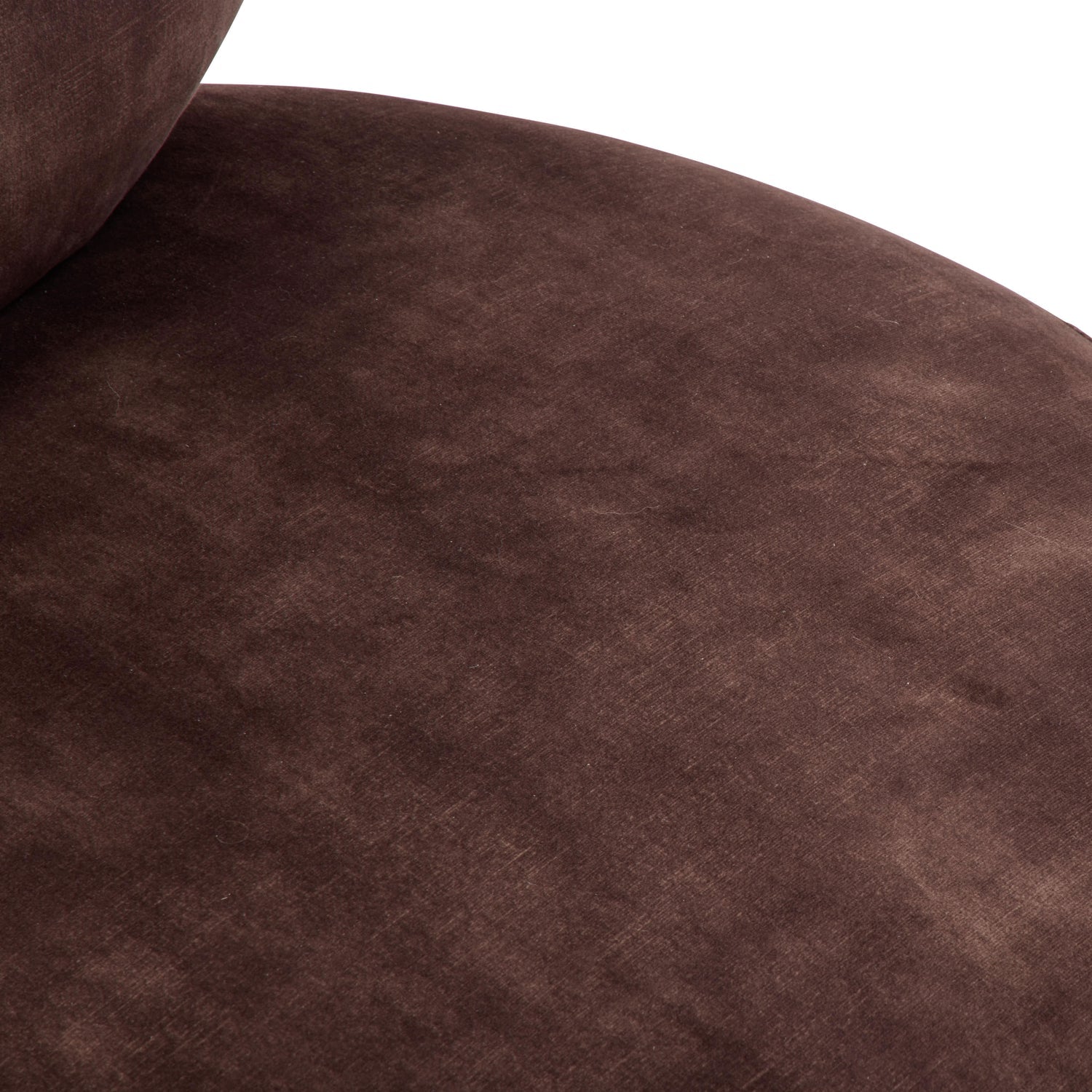 Jex Armchair Antique Brown and Brushed Chrome