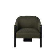 Ollie Armchair Green & Black