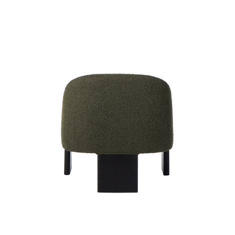 Ollie Armchair Green & Black