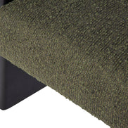 Ollie Armchair Green & Black