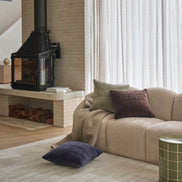 Hugo Side Table Green and Off White
