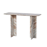 Nalu Console Pink and Brown and White