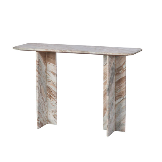 Nalu Console Pink and Brown and White