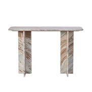 Nalu Console Pink and Brown and White