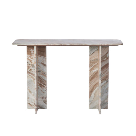 Nalu Console Pink and Brown and White
