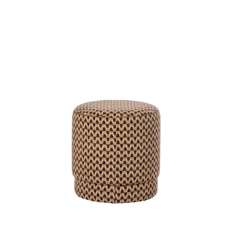 Clark Stool Brown & Mustard