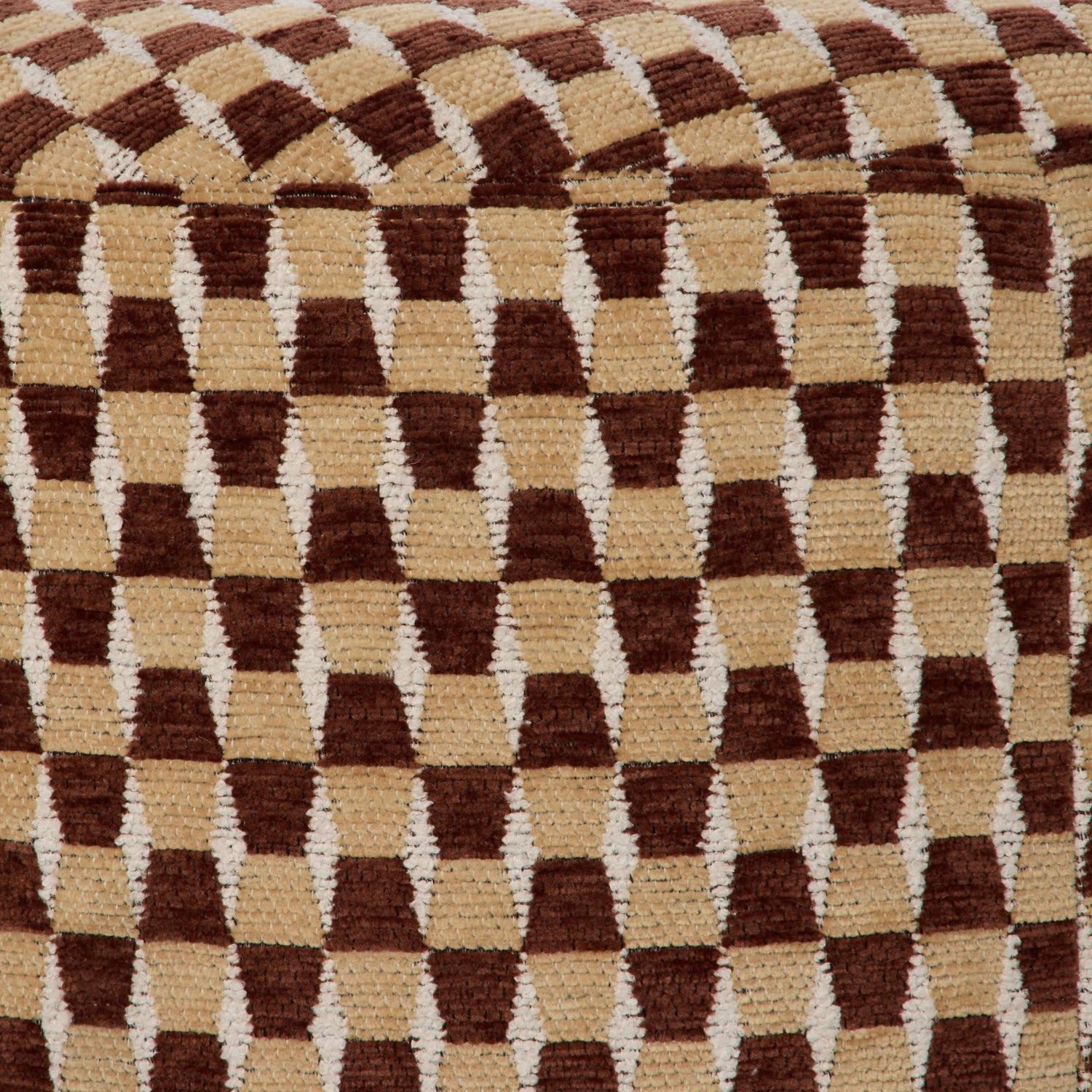 Clark Stool Brown & Mustard