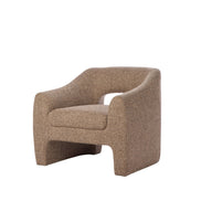 Wells Chair Brown & Taupe