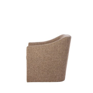 Wells Chair Brown & Taupe