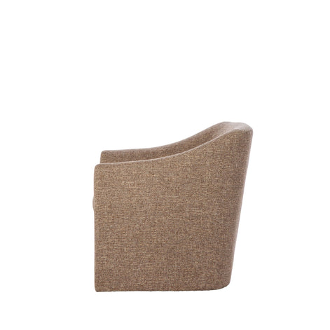 Wells Chair Brown & Taupe
