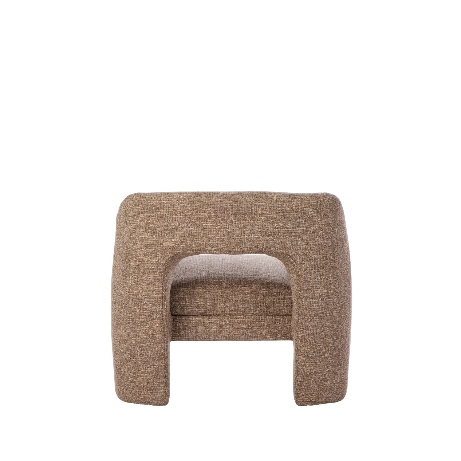 Wells Chair Brown & Taupe
