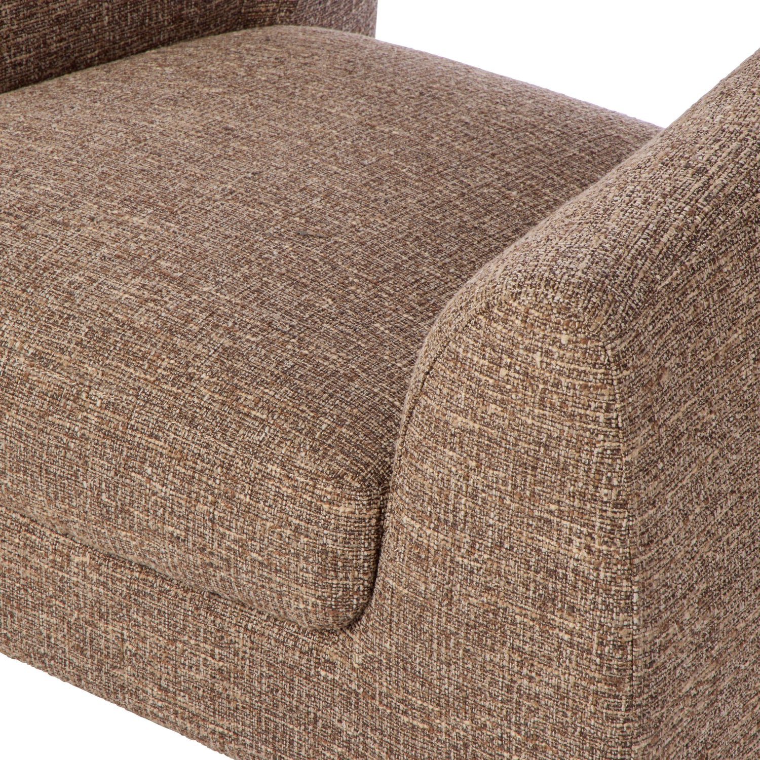 Wells Chair Brown & Taupe