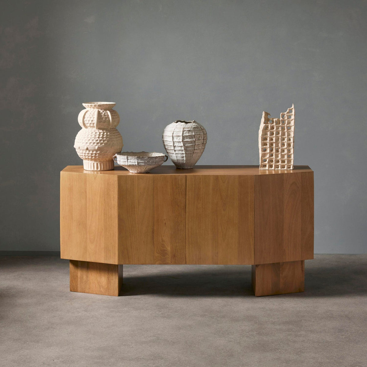 Corra Buffet Unit Natural