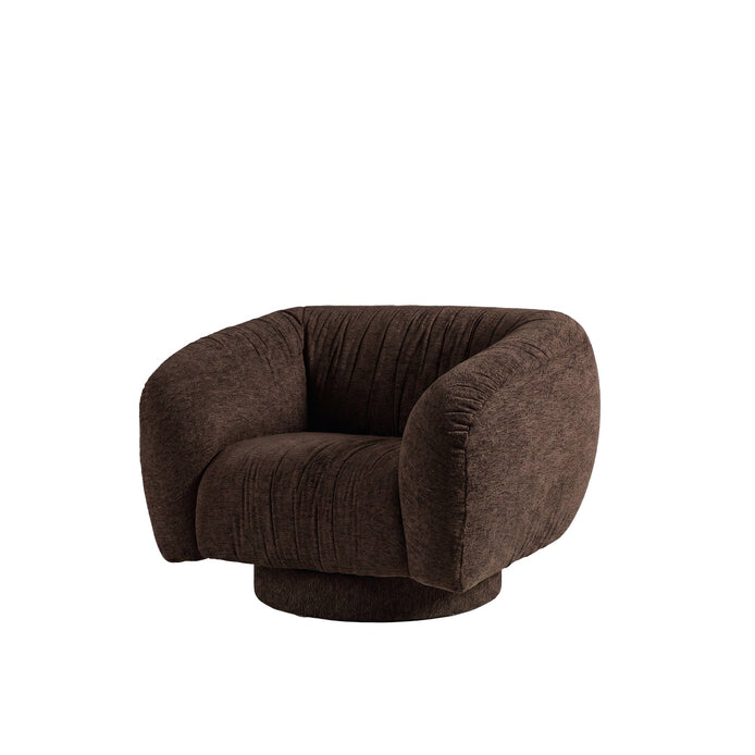 Nolan Swivel Chair Brown