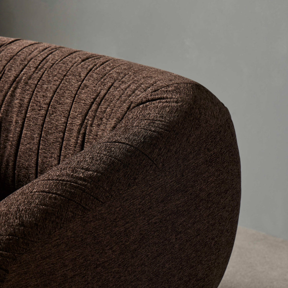 Nolan Swivel Chair Brown