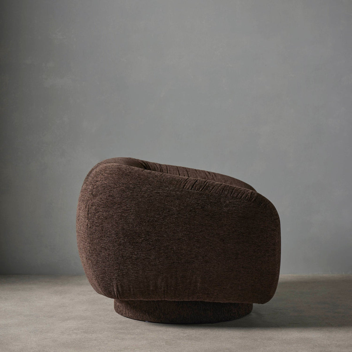 Nolan Swivel Chair Brown