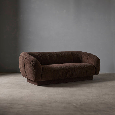 Nolan 3 Seater Sofa Brown