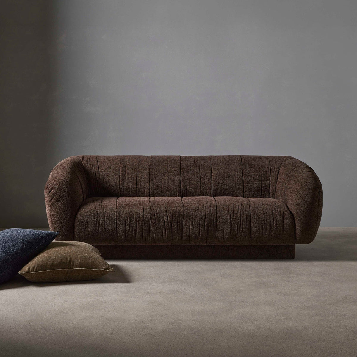 Nolan 3 Seater Sofa Brown