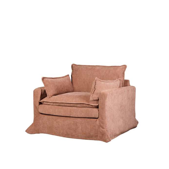 Poppy Armchair Pale Rust