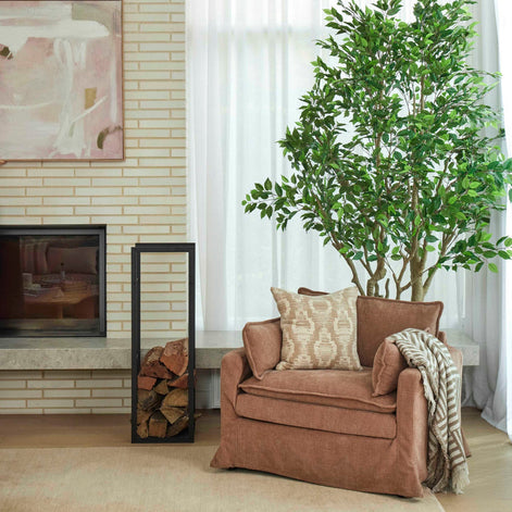 Poppy Armchair Pale Rust