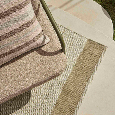 Flint Outdoor Chair Green & Taupe