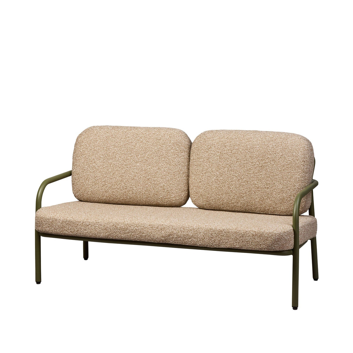 Flint Outdoor Sofa Green & Taupe