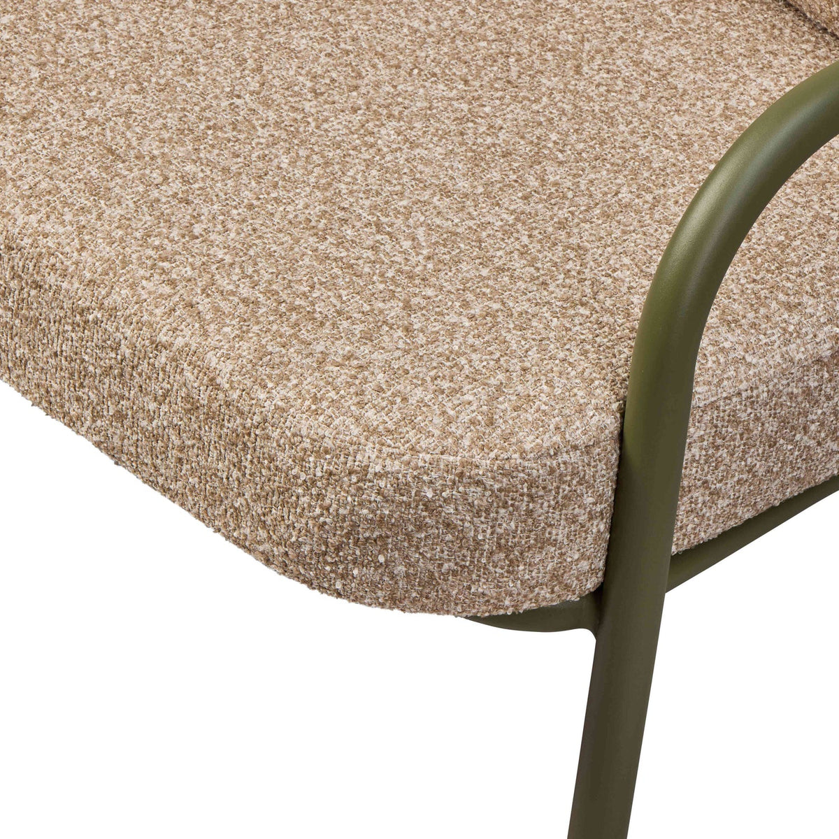 Flint Outdoor Sofa Green & Taupe