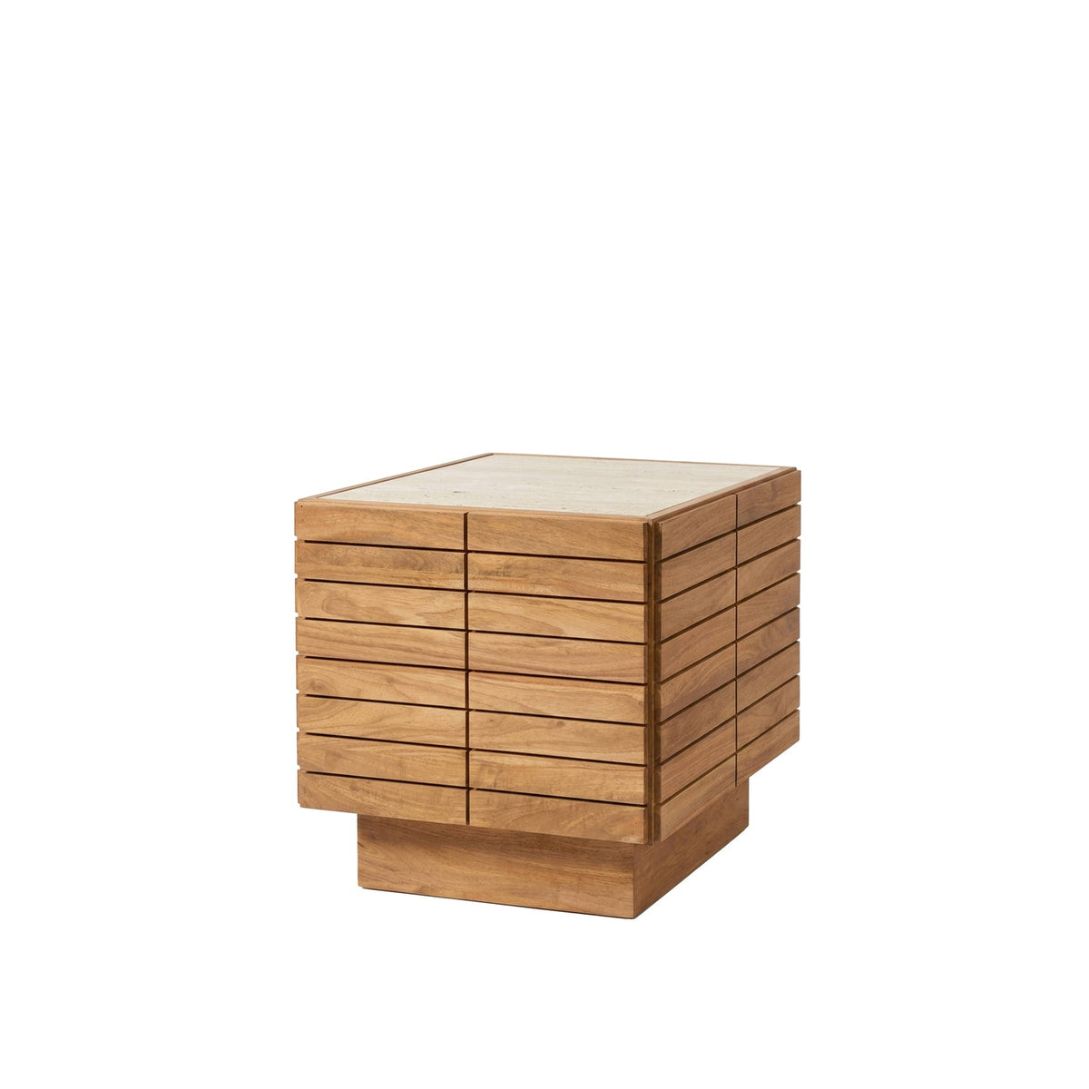 Linton Bedroom Side Table Natural Set of Two
